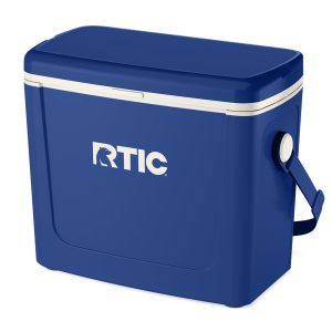 16 QT Road Trip Cooler Cobalt & White