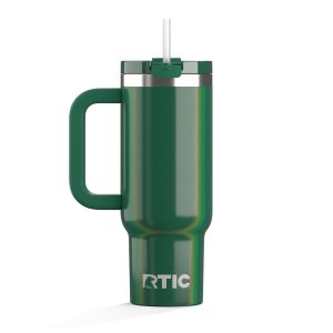 Road Trip Tumbler Pine Tree Glitter