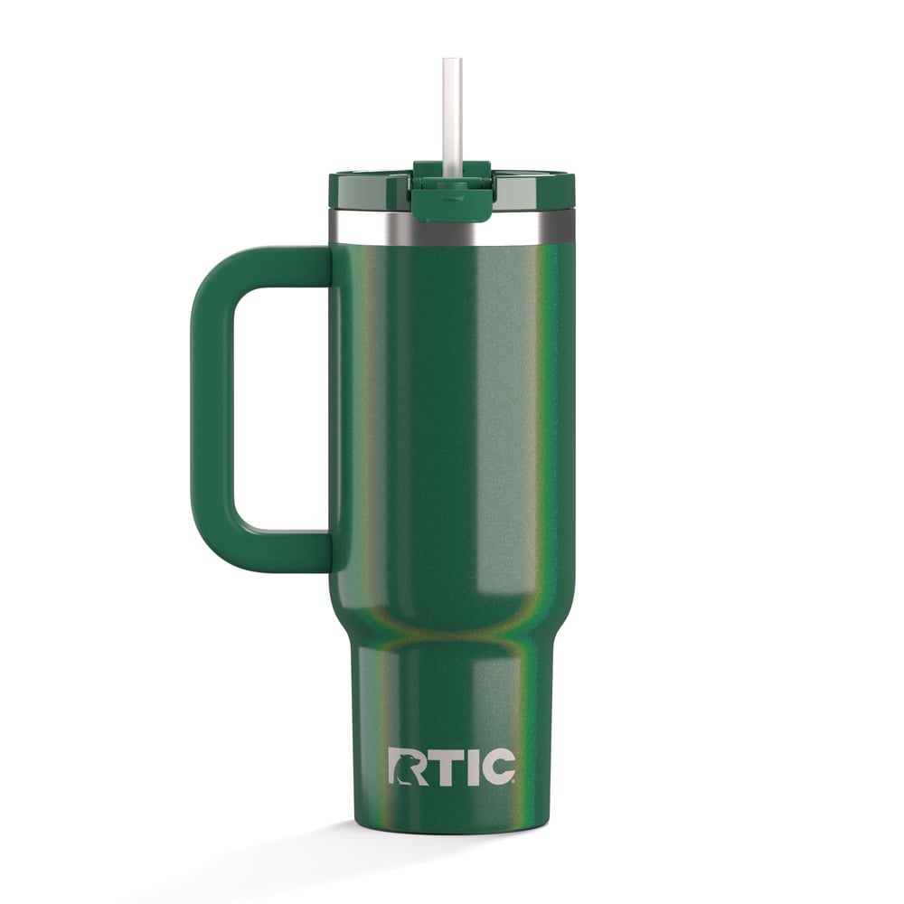 Road Trip Tumbler Pine Tree Glitter - Image 3