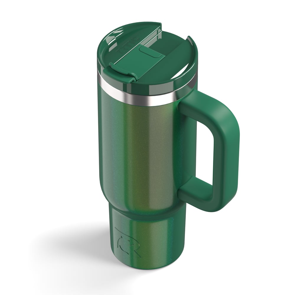 Road Trip Tumbler Pine Tree Glitter - Image 9