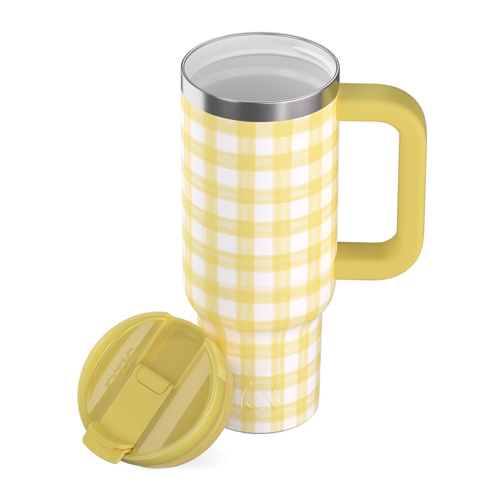 Road Trip Tumbler Sunlight Gingham - Image 4
