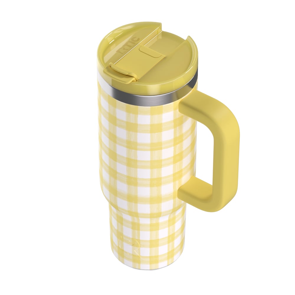 Road Trip Tumbler Sunlight Gingham - Image 7