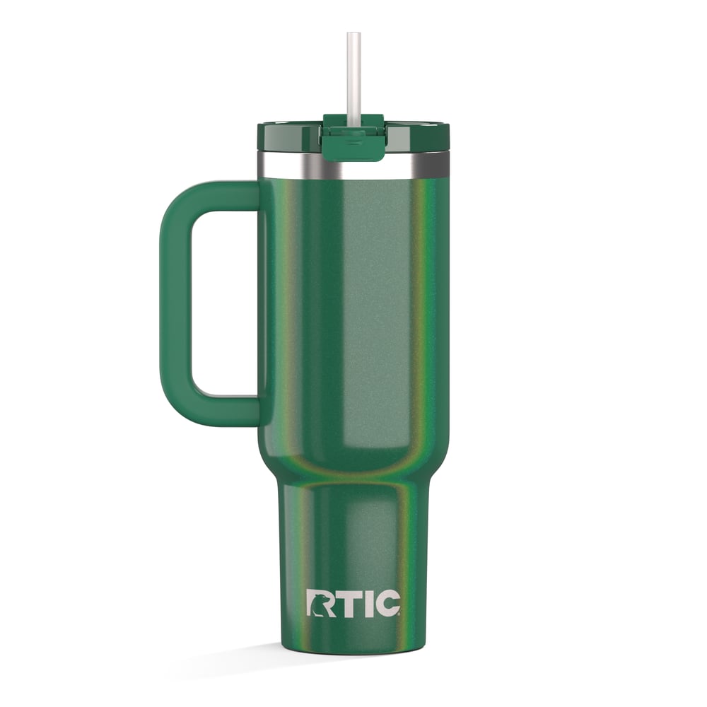 Road Trip Tumbler Pine Tree Glitter - Image 3