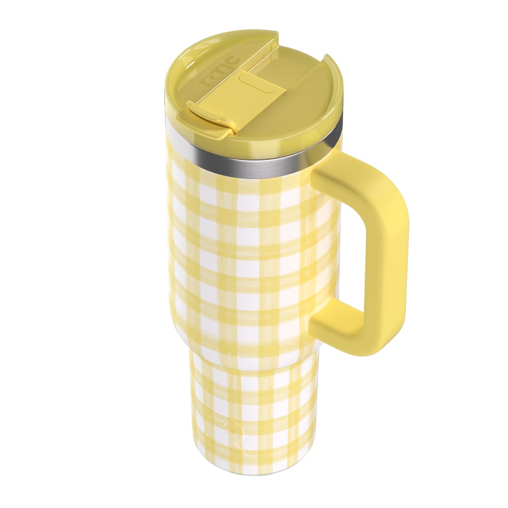 Road Trip Tumbler Sunlight Gingham - Image 7