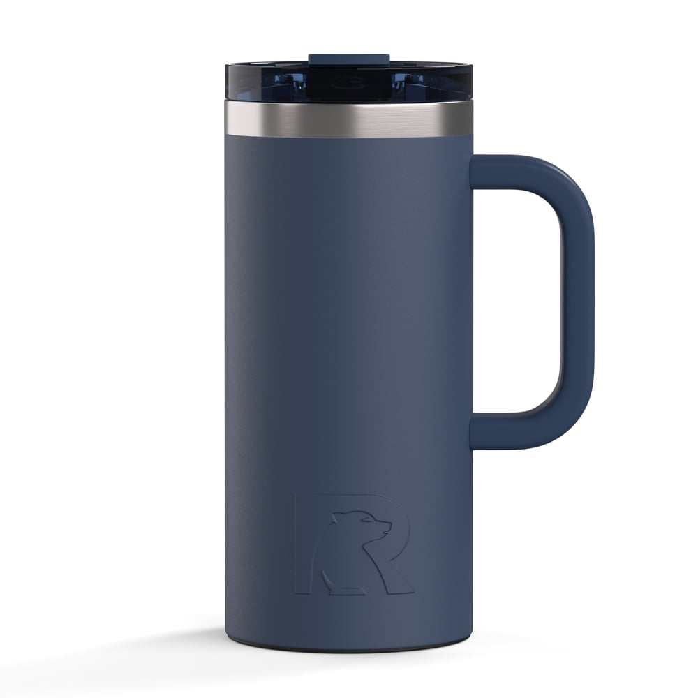 Road Trip Travel Mug Navy - Image 2