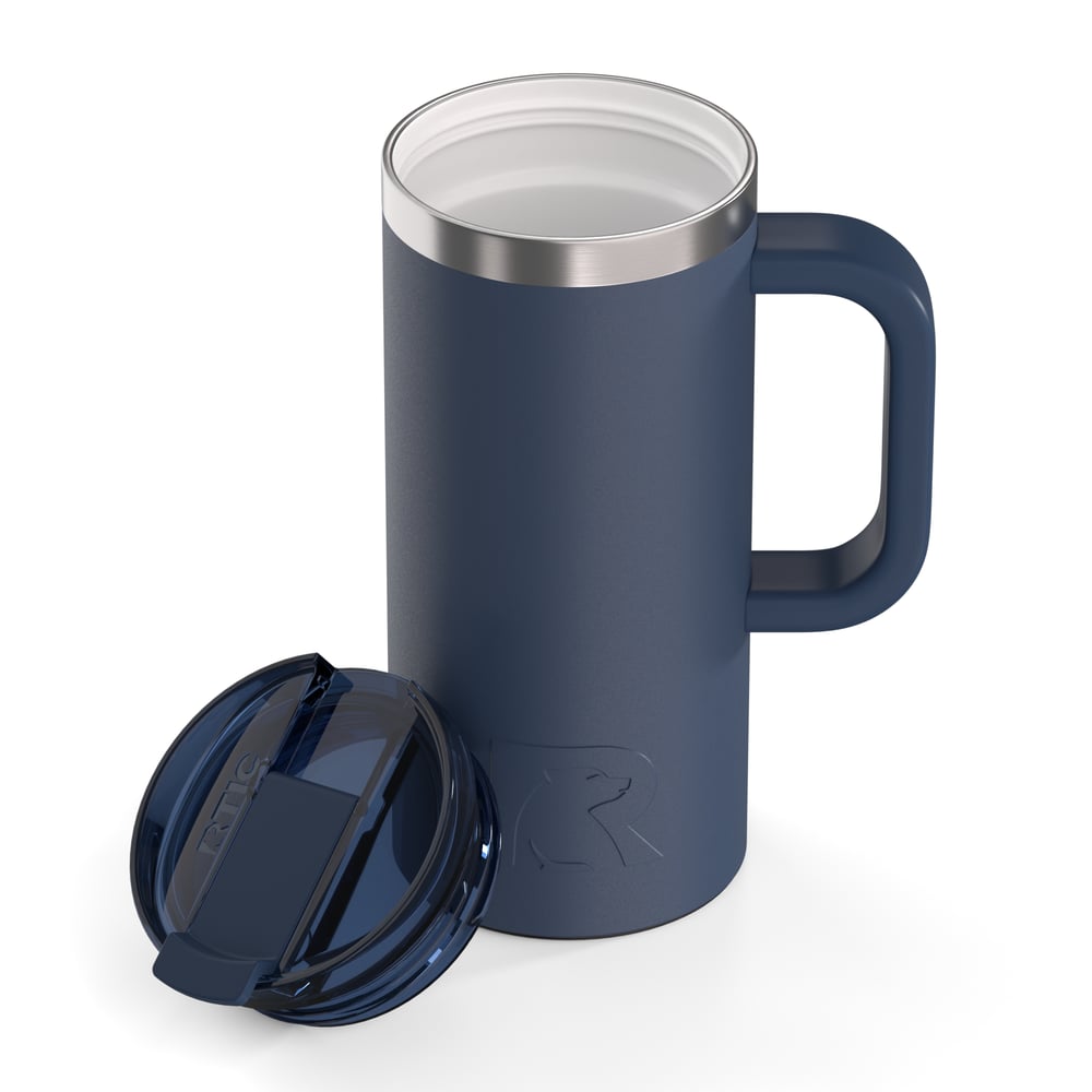 Road Trip Travel Mug Navy - Image 3