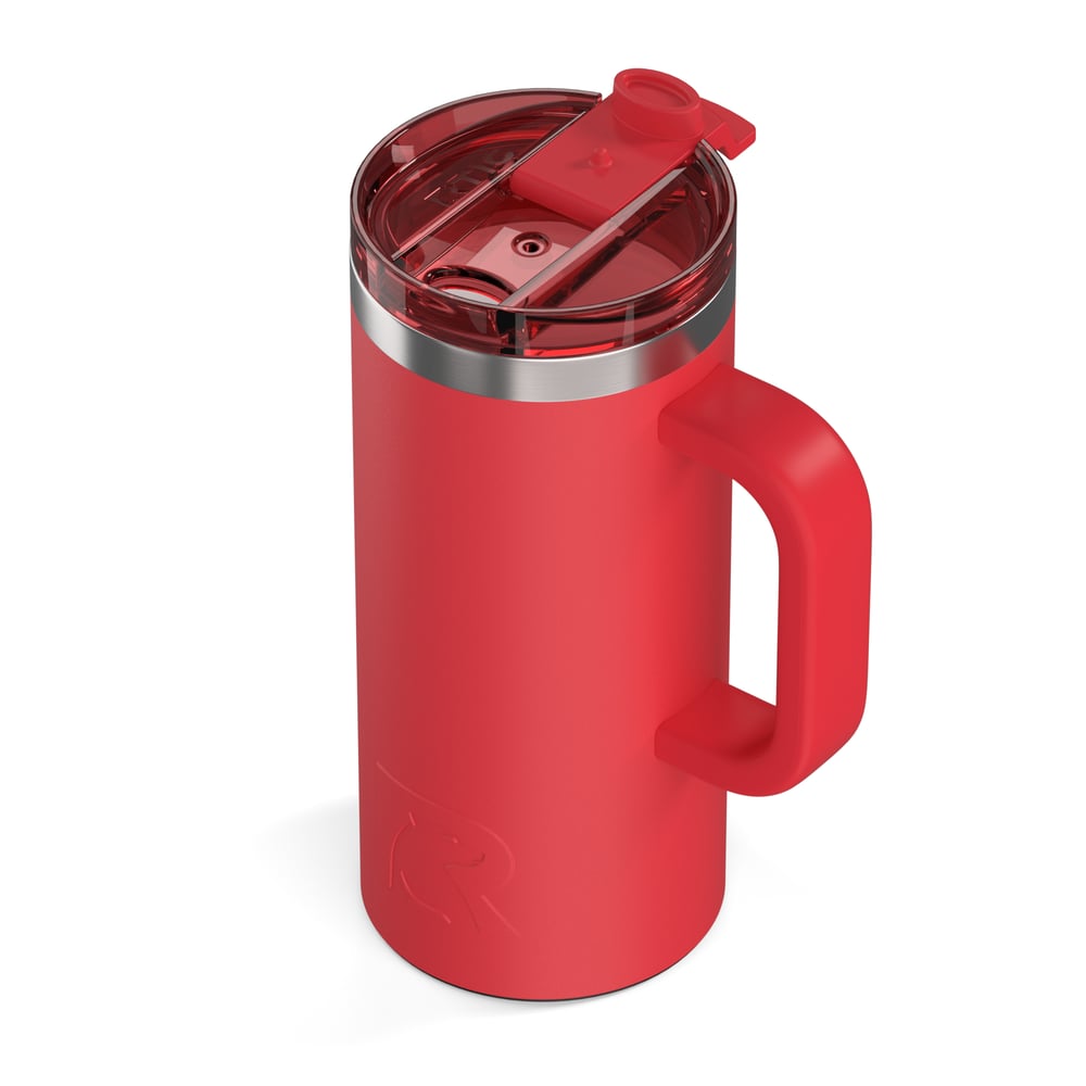 Road Trip Travel Mug Flag Red - Image 6