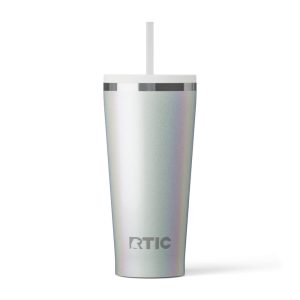 Everyday Tumbler White Glitter