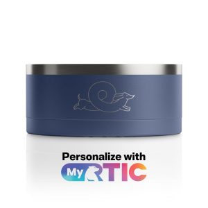 3-In-1 Dog Bowl Navy & Graphite