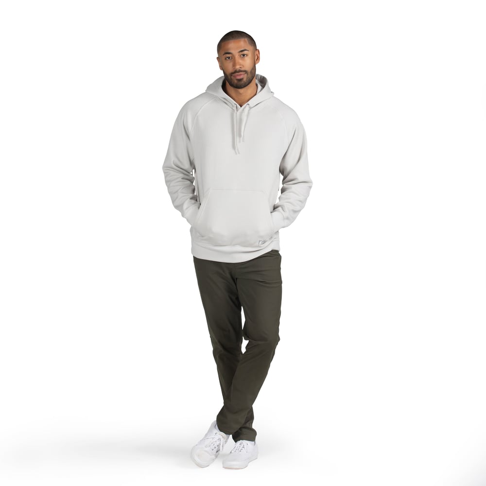 Water-Repellent Pullover Hoodie – Relaxed Fit Vapor - Image 2