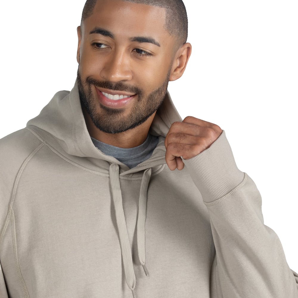 Water-Repellent Pullover Hoodie – Relaxed Fit Live Oak - Image 4