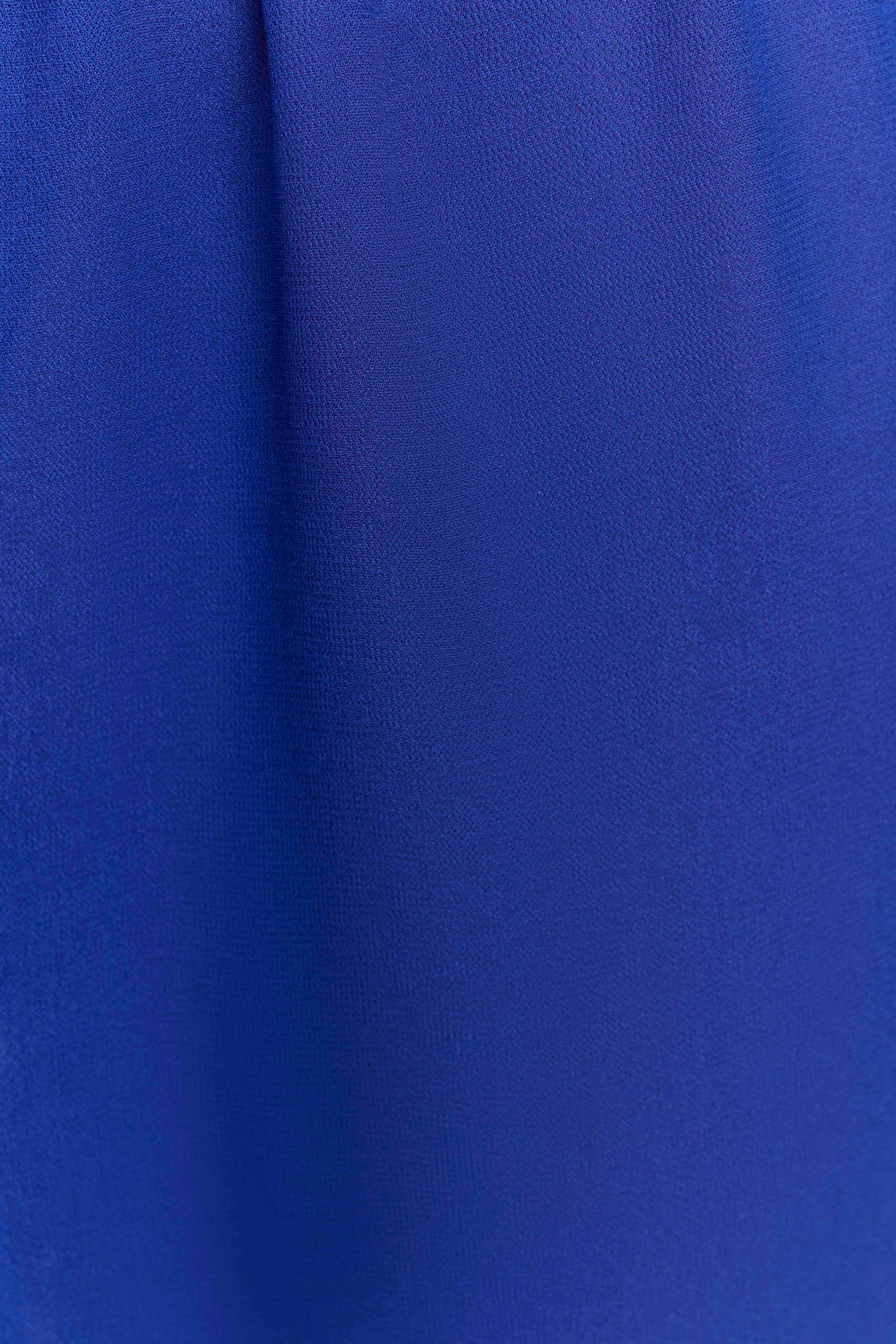 Tonya Sheer Straight Leg Pant - Cobalt Blue - Image 6